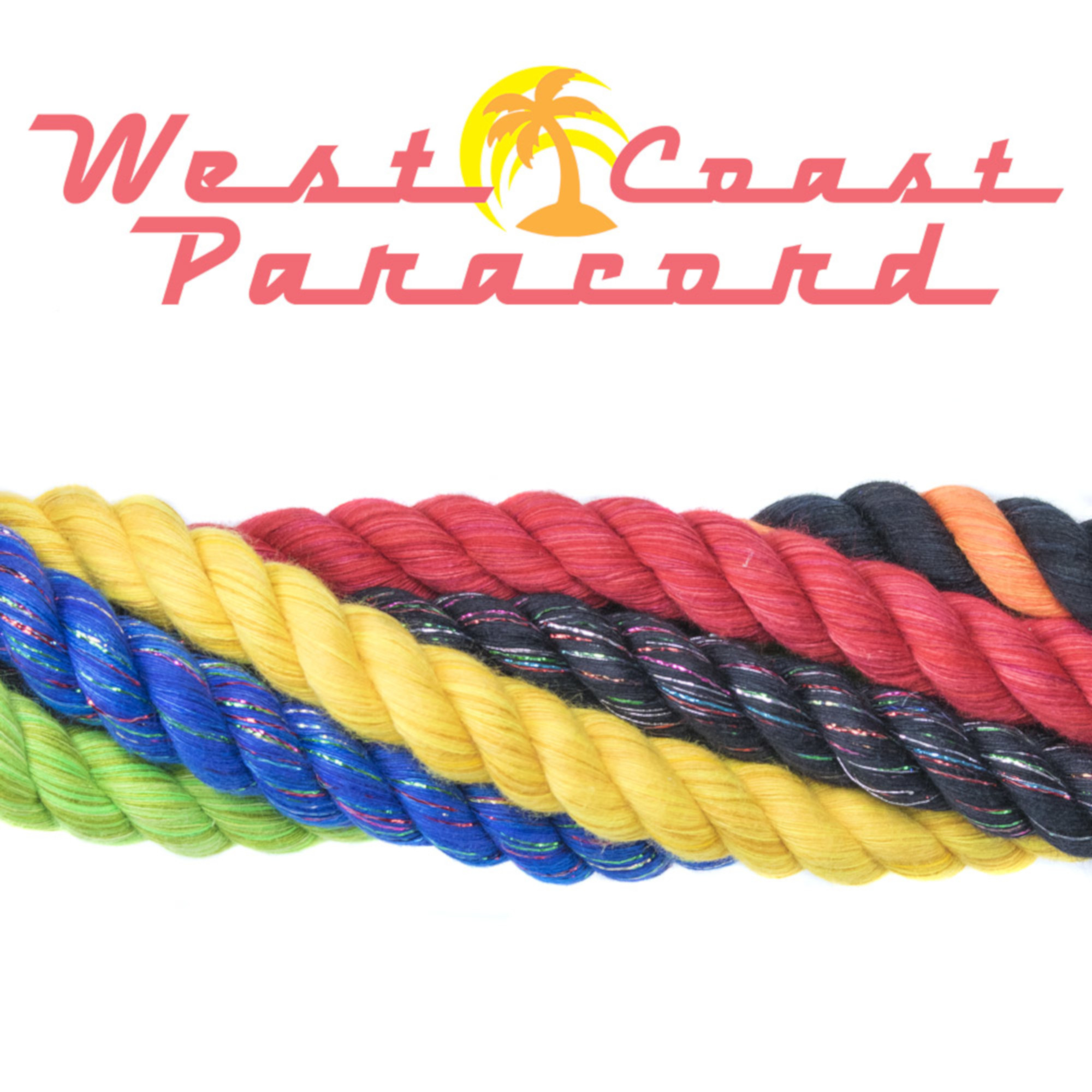 West Coast Paracord Natural Cotton Rope 1/2 Inch Twisted Soft Rope by the Foot in 25 Feet, 50 Feet, 100 Feet, and 600 Feet. Pet Safe and USA Made - image 4 of 4