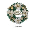 thumbnail image 3 of Christmas Wreath for Front Door 30 Inch Rattan Holiday Wreath for Indoor Outdoor Decoration Christmas Decor for Home Hotel Party Church Wedding, 3 of 6