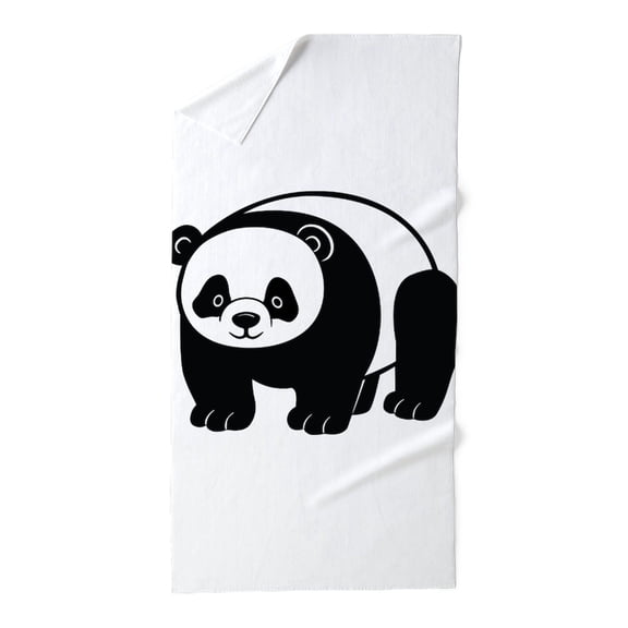 CafePress - Standing Panda - Large Beach Towel, Soft 30"x60" Towel with Unique Design