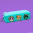 thumbnail image 2 of Original Squishmallows Pencil Pouch with Character Patches – Zippered Stationery Case, 2 of 6