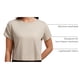thumbnail image 4 of Remera CRZ YOGA Crop Relajada de Algodón Pima Mojave Tan XL, 4 of 6