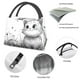 thumbnail image 4 of Fotbe Cute Cat Meadow Sketch Bolsa Térmica Portátil con Estampado, Bolsa de Entrega de Alimentos Aislada, Bolsa Reutilizable de Gran Capacidad para Comidas y Supermercado, 4 of 6