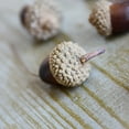 thumbnail image 3 of OUNONA 10 Pcs Acorn Ornaments for Christmas Tree DIY Decorations, 3 of 8