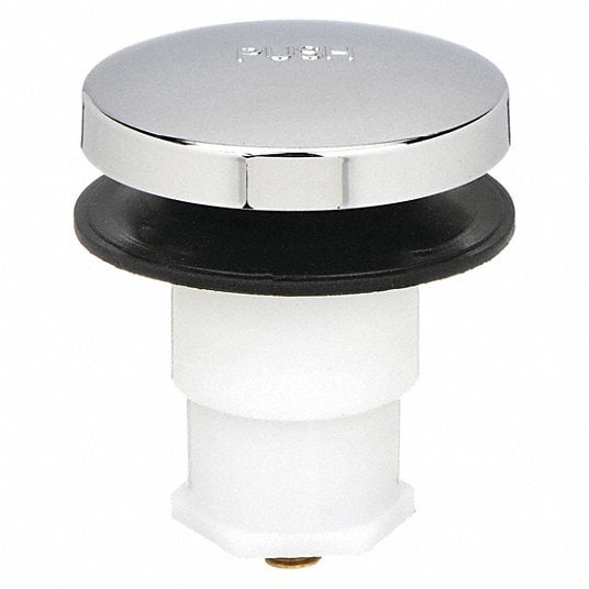 Watco Foot Actuated Replacement Stopper with 5/16" Adapter Pin in Chrome Plated - 38410-CP