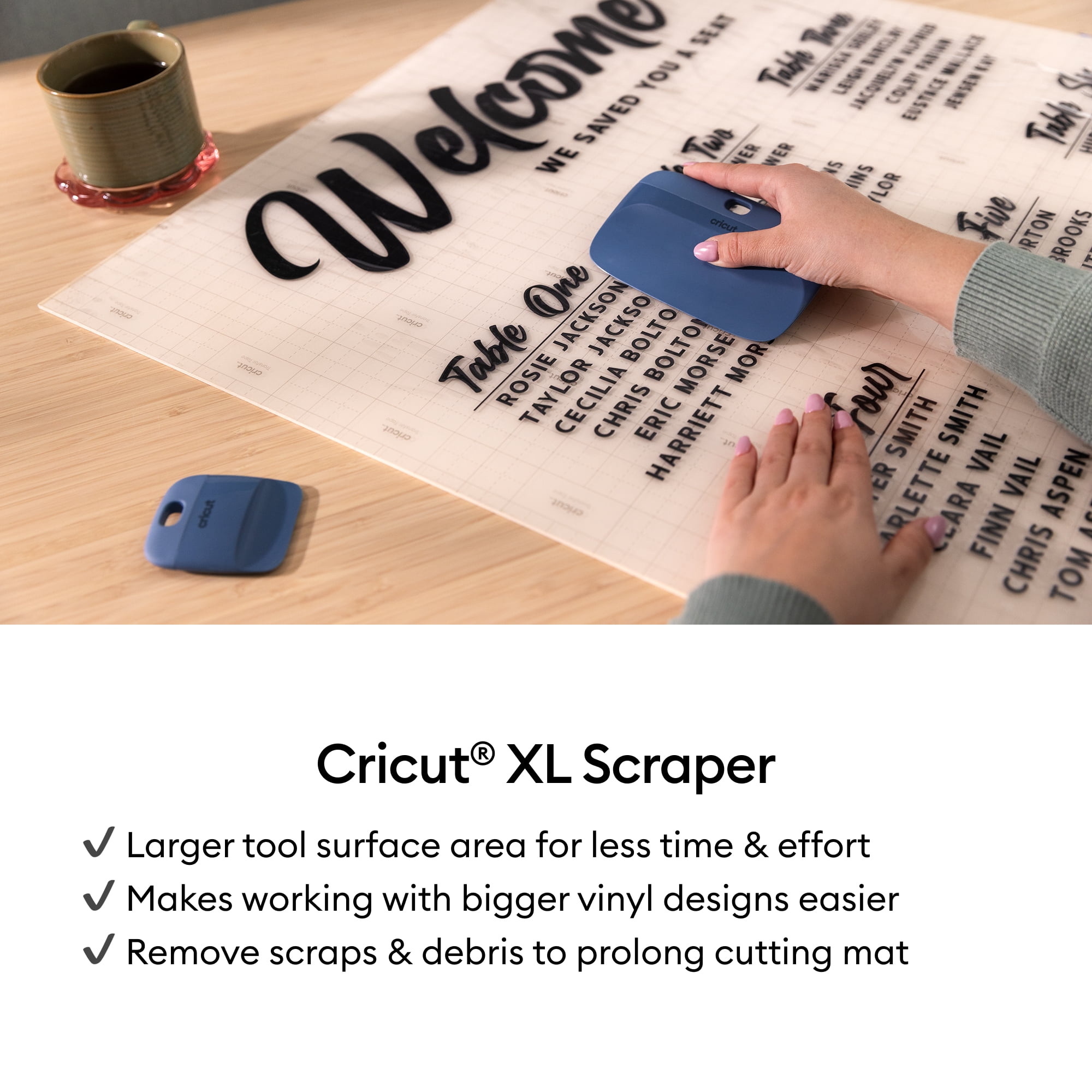 Cricut® XL Scraper, Blue