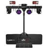 CHAUVET DJ Gig Bar Move 5-in-1 LED Lighting System with 2 Moving Heads, Black
