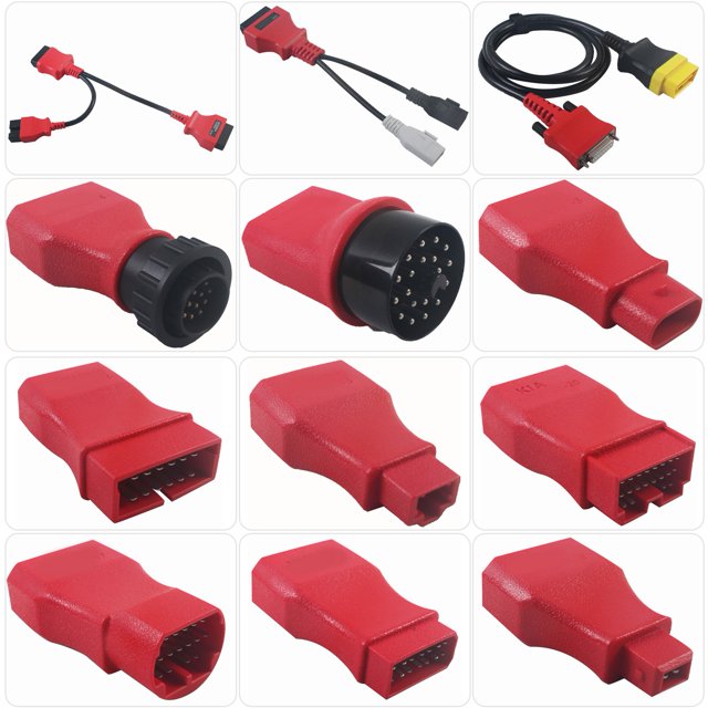 Adaptador OBD, kit de adaptador OBD Adaptador de escáner de diagnóstico Pin Adaptador OBD Máxima confiabilidad