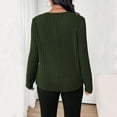 Aueoeo Sweaters For Women Fall Tops 2025 Fashion V Neck Long Sleeve