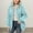 Light Blue, variant on Teen Boy Fleece Jacket Long Sleeve Zip Up Outerwear with Hooded Girls Jackets Size 13-14 Years