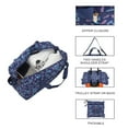 thumbnail image 4 of Lilo & Stitch All-Over Stitch Face Print Blue 21” Packable Duffel, 4 of 7