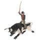 thumbnail image 2 of 1 Set Bullfighting Model Cowboy Spanish Bullfighting Toys Realistic Cowboy Bull Figure Toy, 2 of 4