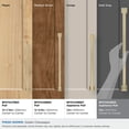 thumbnail image 4 of Amerock Lintel 18 inch (457mm) Center-to-Center Golden Champagne Appliance Pull, 4 of 7