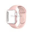 thumbnail image 1 of [Nuevo] band + Funda Para Reloj Banda Iwatch Correa 45mm/41mm 44/42mm 40/38mm Para Series 8/7/SE/6/5/4/3/2/1 Líquida 41mm/45mm starlight Gao Jiahui unisex, 1 of 2