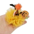 thumbnail image 2 of Unique Bargains 1 Pc Hair Clip Fashion Halloween Hat Duckbill Clip 2 Hair Barrettes Orange Black Yellow, 2 of 5