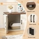 thumbnail image 5 of Gabinete para Caja de Arena de Gato Halitaa 80x50x50 cm Blanco, 5 of 9
