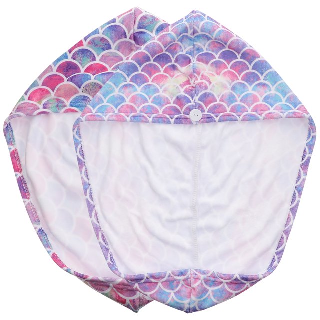 2pcs Microfiber Hair Towel Wrap Hair Drying Towels Absorbent Hair Dry Wrap Quick Drying Hair Wraps