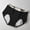 Black, variant on Ahabrexf High Waist Underwear,Comfortable Women's Briefs and Panties for Daily Wear