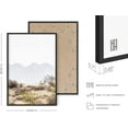 thumbnail image 3 of HAUS AND HUES Framed Western Wall Art - Set of 3 Desert Wall Art, Cactus Wall Decor, Framed Landscape Wall Art, Southwest Framed Art, Joshua Tree Wall Art, Framed Cactus Print (24x36, Framed Black), 3 of 6