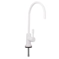 thumbnail image 4 of Westbrass CO131-50 11" Contemporary 1-Lever Handle Cold Water Dispenser Faucet Kit with Under Sink In-line Filter Unit and 2-Pack Replacement Cartridges, Powder Coat White, 4 of 11
