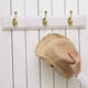 thumbnail image 2 of Gancho retro para abrigos, gancho de puerta de metal vintage montado en la pared para baño, cocina, dormitorio, entrada, 10 piezas, 2 of 7