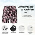 thumbnail image 5 of Daiia Daisies Flowers Mens Swim Trunks Swim Shorts Quick Dry Swim Shorts with Mesh Lining Pockets-Small, 5 of 9