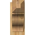 thumbnail image 2 of Ekena Millwork 8"W x 18"D x 18"H Funston Rough Sawn Craftsman Outlooker, Western Red Cedar, 2 of 4