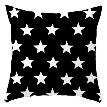 Star Cushion Short - Creative Decorative Pillow Case Star Pattern Throw Pillow Case Cushion Cover Zippered Pillow Protector Bedroom Bedding Home Modern Decorations for Living Room Office Dorm Sofa Chairs Decor