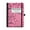 Pink, variant on Haidf Composition Notebook, Wide Ruled Composition Notebooks, Marble Composition Books, 80 Sheets/192 Pages, 8-1/2" x 5-7/10", Hard Cover, Classroom Must Haves, Black