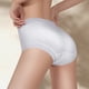 thumbnail image 4 of Puntoco Ropa interior breve para mujer, bragas elásticas suaves y transpirables de moda para mujer, ropa interior con bragas para el vientre, 4 of 5