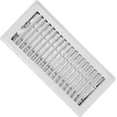 thumbnail image 2 of Imperial RG0179 Floor Register, 12 in W x 2-1/4 in H Duct Opening, Steel, White, 2 of 7