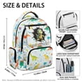 thumbnail image 4 of Bulopur Dinosaur Kids Backpack for Boys, Cute Cartoon Print School Bag Lightweight/Breathable/Durable/Waterproof Multi-Pocket Book Bag for Kids 6-12 Back to School, 4 of 7