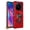 Red, variant on Xpression Phone Case For TCL 60 XE NXTPAPER Hybrid Magnetic Car Mount Ring Kickstand Stand Holder Full-Body Armor Protective [Military Grade] Cover, Blue