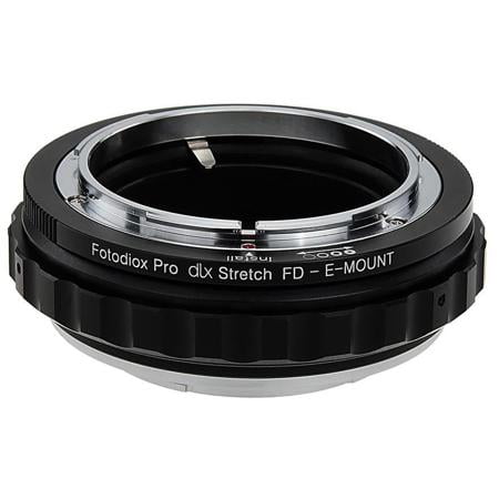 Fotodiox FD-SnyE-DLX-Stretch DLX Series Stretch Adapter Canon FD Lens to Sony E Mount Mirrorless Camera Mount Adapter
