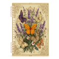 thumbnail image 2 of Wirebound Notebook Hardcover Spiral Notebooks Butterflies and Lavender Pattern, 60 Pages, 80 GSM, 5.7 x 8.3in, 2 of 7