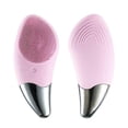 thumbnail image 4 of Cleansing Instrument Temperature Sensing Electric Face Washer Ultrasonic Brush Facial Pore Cleanser, 4 of 4