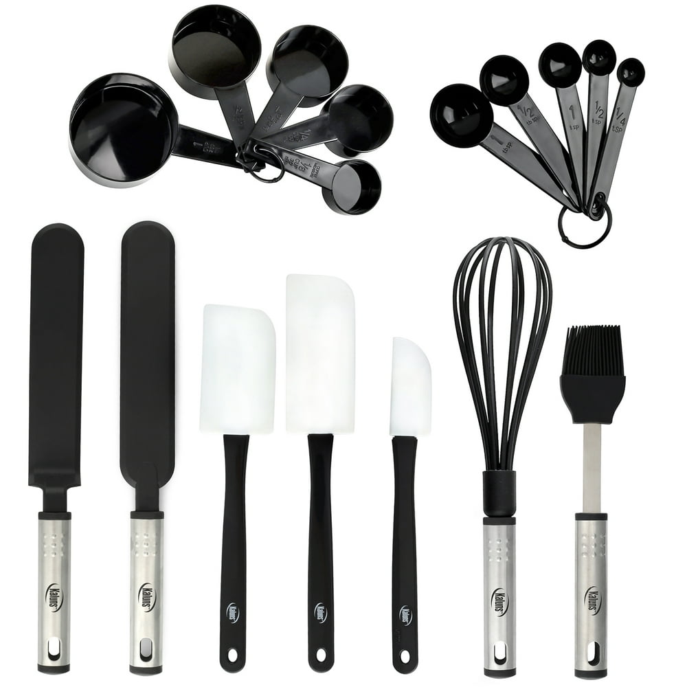 Baking Utensils 17 Nylon Stainless Steel Baking Supplies NonStick