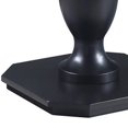 thumbnail image 4 of Susy 28 Inch Wood Reversible Board Game Table with Pedestal Stand, Black- Saltoro Sherpi, 4 of 5