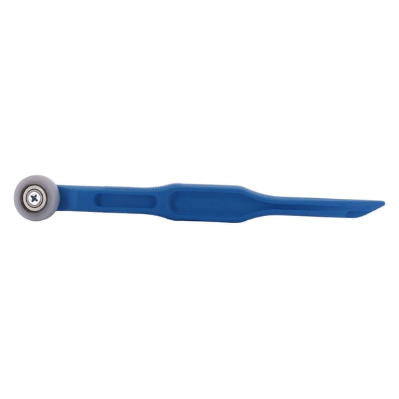 Roller Tool de vinilo CRL VR10 11 con mango azul para acristalamiento de ventanas