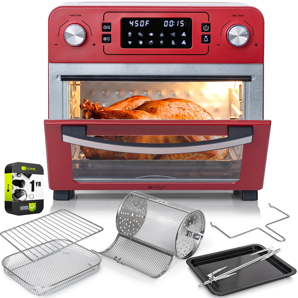 kitchenaid toaster oven red