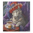 thumbnail image 6 of WOBOGO Noble Ragdoll Cat Magnetic Dishwasher Sticker Personalized DIY Beautiful and Practical Home Kitchen Decorations23×16in., 6 of 6