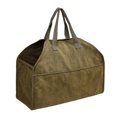 thumbnail image 1 of Portable Canvas Log Tote Bag Firewood Storage Organizer Fireplace Accessories, 1 of 5