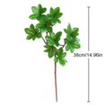 thumbnail image 2 of Artificial Plant Branch Plastic Leaves Fake Plant Faux Plant for Home Decor, 2 of 9