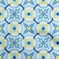 thumbnail image 1 of oneOone Silk Tabby Aqua Blue Fabric Block Sewing Fabric By The Yard Printed Diy Clothing Sewing Supplies 42 Inch Wide-SB, 1 of 6