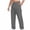 (Straight)Dark Gray, variant on Coorders Men's Elastic Stretch Work Pants, Lightweight Drawstring Pants with Pockets Black, L
