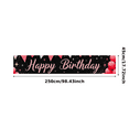 thumbnail image 5 of Black Background Happy Birthday Banner with Pink Balloons and Glitter Party Decorations Backdrop Ideal for Birthday Party Celebrations Photography Props and Home Decor, 5 of 7