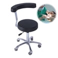 thumbnail image 5 of golytefs Medical Stool with Wheels And Backrest Height Adjustable Rolling Stool Salon Shop Home And Medical Dental Assistant Chair (without Foot Rest), 5 of 8
