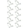 thumbnail image 1 of Guardoinrt 10pcs Ear Clip Converters Earring Accessories Handmade Fashionable Handheld Findings Turn Any Post Studs Into Clip-On Earrings Type2, 1 of 6