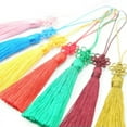 thumbnail image 4 of U8MO Tassel Craft Jewelry Making DIY Pendant Curtain Ornaments Tassels Chinese Knot-11# coffee, 4 of 5