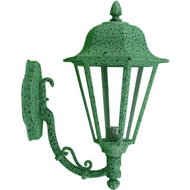 GM135BGTIF Wall Light Fixture, Patina Green