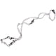 thumbnail image 3 of 8 piezas de acero inoxidable collar extensor pulsera extensor extensor cadena conjunto 4 diferentes longitudes: 6 pulgadas 4 pulgadas 3 pulgadas 2 pulgadas astilla Jormftte WRMH-993-2, 3 of 7